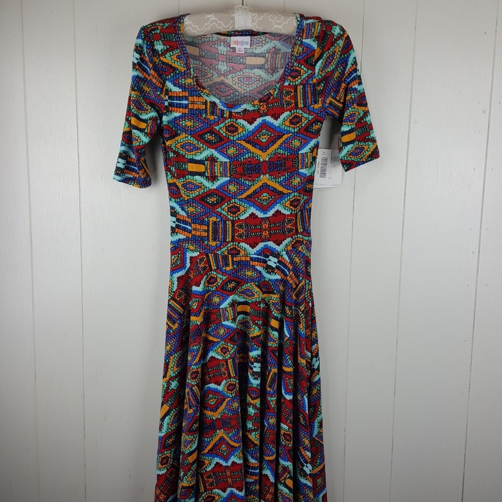 LuLaRoe Nicole Dress xs